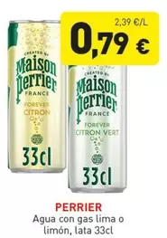 Perrier - Agua Con Gas Lima O Limon