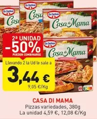 Dr Oetker - Casa Di Mama Pizzas Variedades