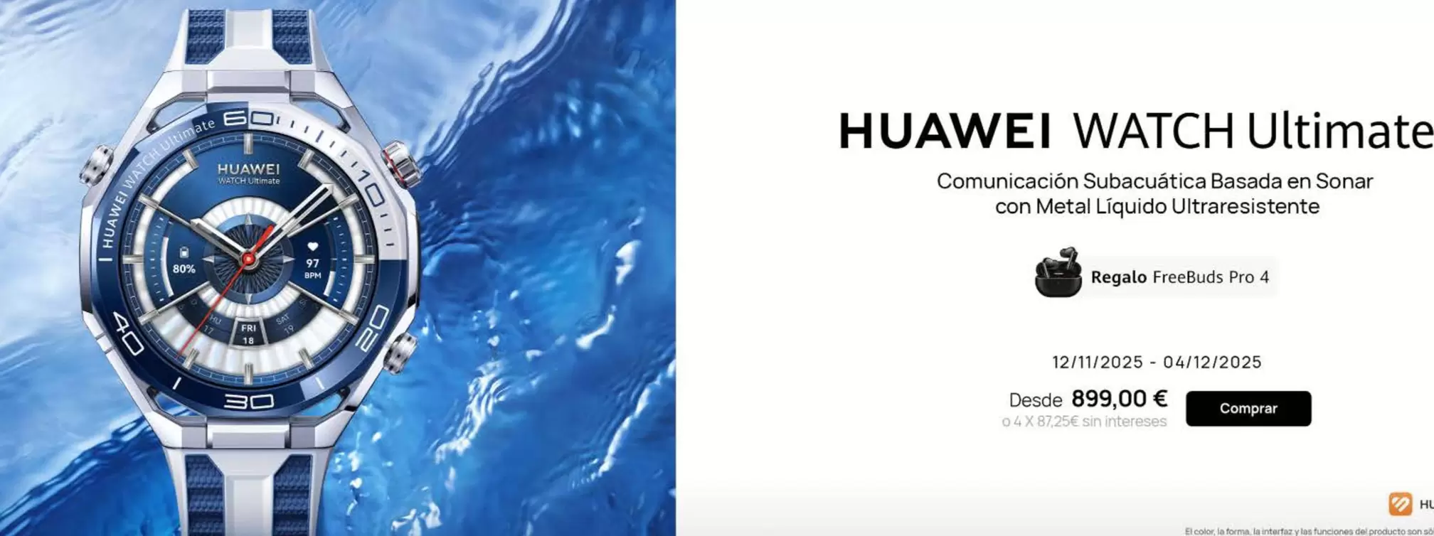 Huawei -  Watch Ultimate
