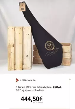 5 Jotas - Jamon 100% Raza Iberca Bellota