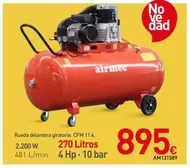 Airmec - Rueda Delantera Giratoria