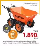 Takuma - Carretilla De Gasolina Con Dumper