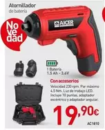 Aicer - Atornillador De Bateria