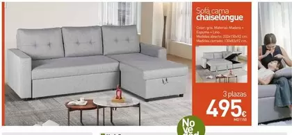 Sofa Cama Chaiselongue