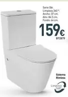 Inodoro Serie Obi. Limpieza