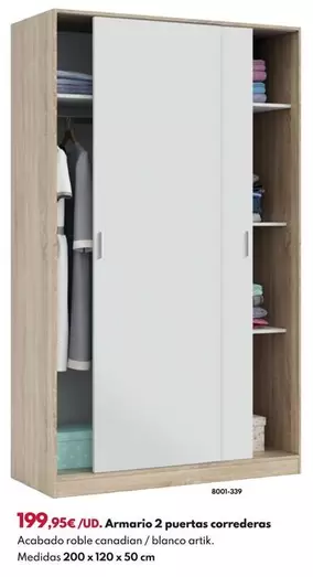Armario 2 Puertas Correderas