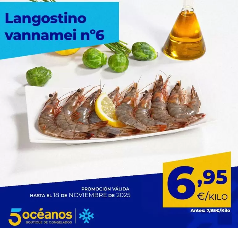 Langostino Vannamei N'6