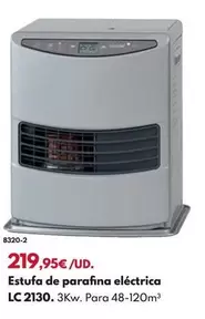 Estufa De Parafina Eléctrica LC 2130
