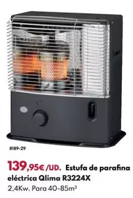 Qlima - Estufa De Parafina Eléctrica R3224X