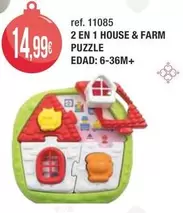2 En 1 House & Farm Puzzle