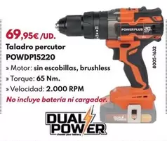 Power Plus - Taladro Percutor POWDP15220