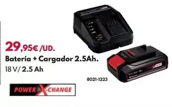 Einhell - Batería + Cargador 2.5Ah.