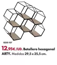 Botellero Hexagonal Arty