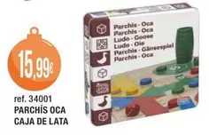 Parchís Oca Caja De Lata