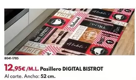 Pasillero Digital Bistrot