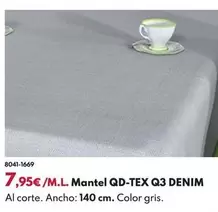 Mantel Qd-Tex Q3 Denim 