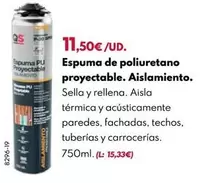QS - Espuma De Poliuretano Proyectable. Aislamiento