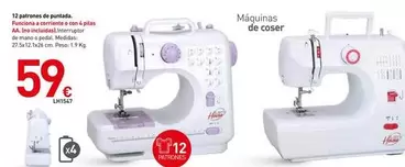 Larry House - Máquina De Coser  12 Patrones De Puntada