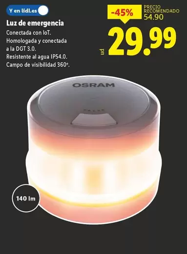 Osram - Luz De Emergencia