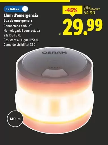 Osram - Luz De Emergencia 