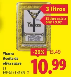 Ybarra - Aceite De Oliva Suave