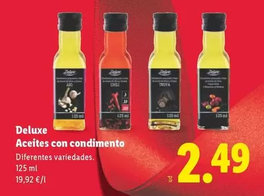 Deluxe - Aceites Con Condimento