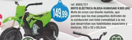 Injusa - Moto Eléctrica Kawasaki KX85