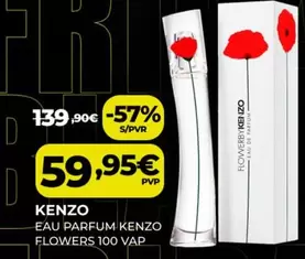 Kenzo - Eau Parfum Kenzo Flowers 100 Vap