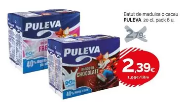 Puleva - Batut De Maduixa O Cacau