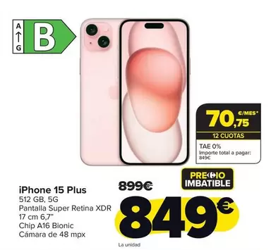 Apple - Iphone 15 Plus