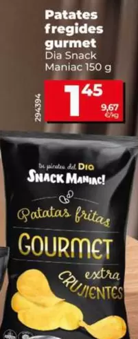 Dia Snack Maniac - Patatas Fritas Gourmet 150 G