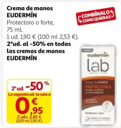 Eudermin - Crema De Manos