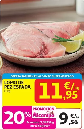 alcampo - Lomo De Pez Espada