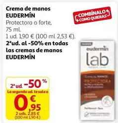 Eudermin - Crema De Manos