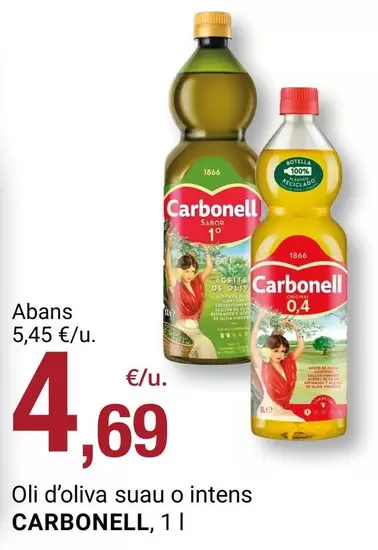 Carbonell - Oli D'oliva Suau O Intens