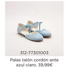 Claro - Palas Talon Cordon Ante Azul