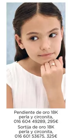 de oro - Pendientes De Oro 18K Perla Y Circonita