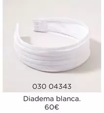 Diadema Blanca.