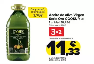 Coosur - Aceite De Oliva Virgen Serie Oro