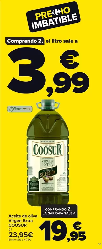 Coosur - Aceite De Oliva Virgen Extra