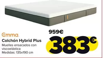 Emma - Colchon Hybrid Plus
