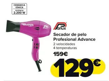 Parlux - Secador De Pelo Profesional Advance