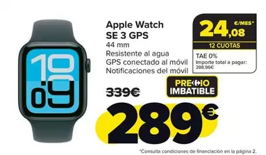 Apple -  Watch Se 3 Gps
