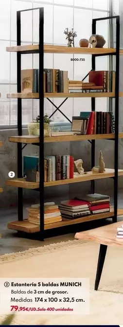 Estantería 5 Baldas Munich