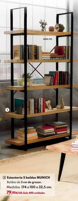 Estantería 5 Baldas Munich