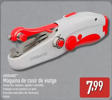Ambiano - Maquina De Cosir De Viatge
