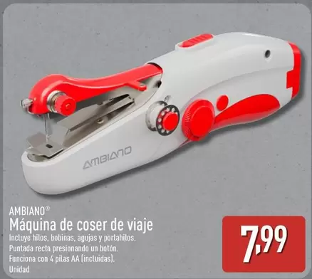 Ambiano - Máquina De Coser De Viaje
