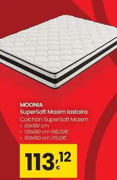 Moonia - Colchon SuperSoft  Maxim