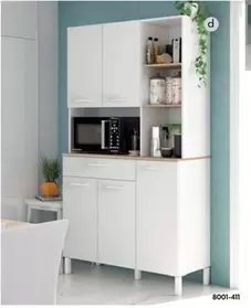 Mueble Auxiliar Kira 5 Puertas + 1 Cajon