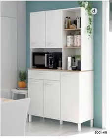 Mueble Auxiliar Kira 5 Puertas + 1 Cajon